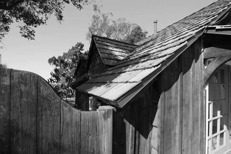 Photo of a Robert Byrd home from book by Chris Lukather