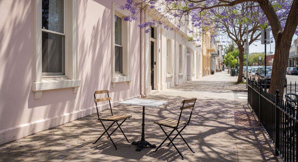A walkable Los Angeles neighborhood