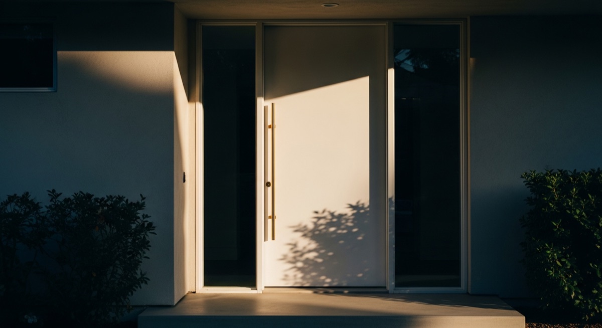 Los Angeles architecture — modern entry